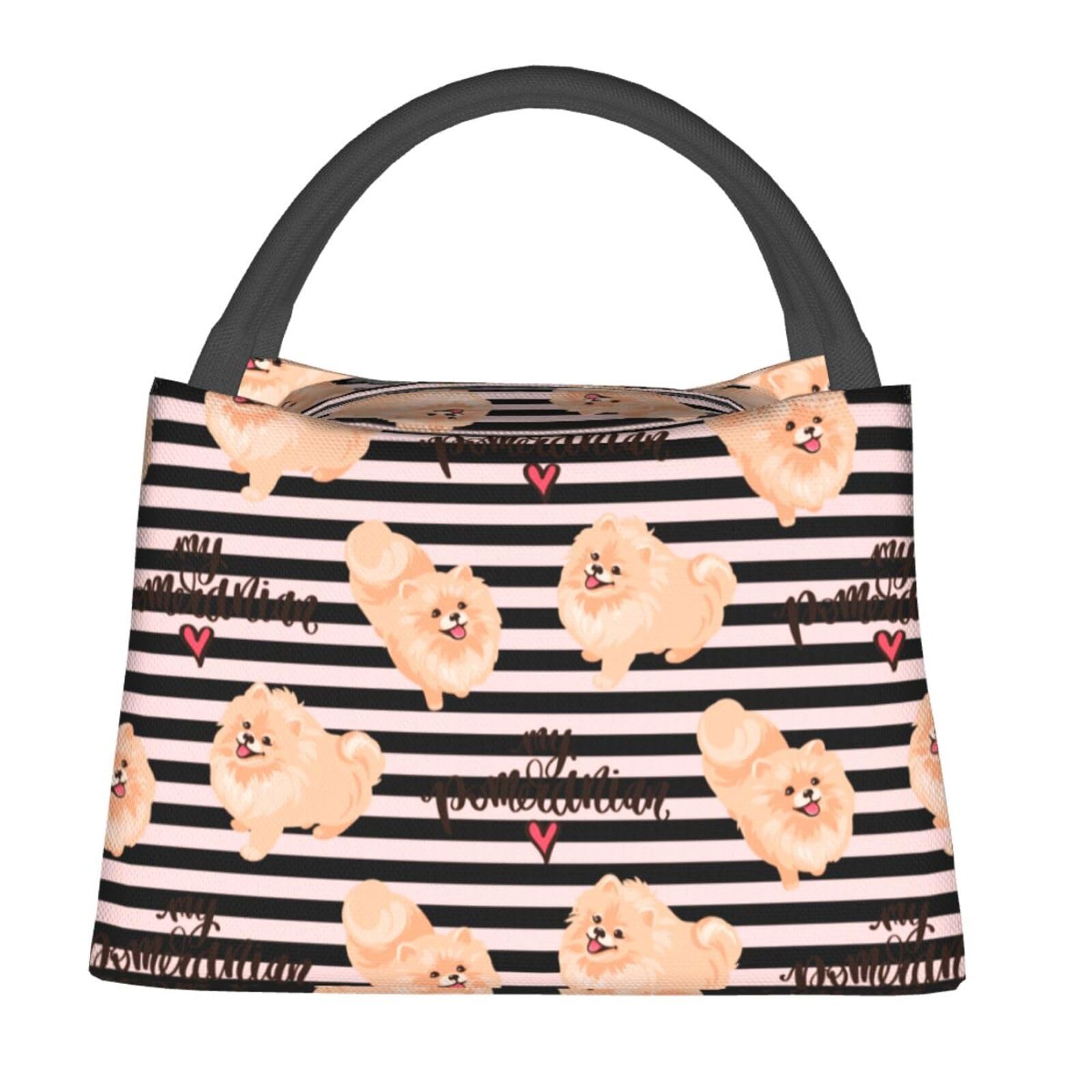 ポメラニアン︎︎︎︎❤︎保冷バッグ︎︎︎︎❤︎ランチバッグ Amazon | ポメラニアン 犬柄 ポータブル 断熱バッグ ランチバッグ お